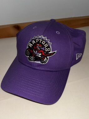 New Era Purple Raptors Cap with Embroidered Logo